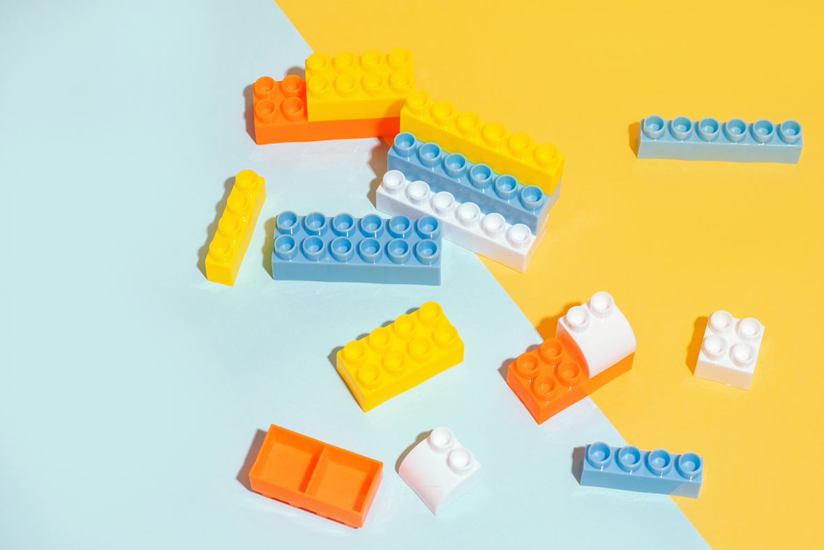 Colorful Lego Blocks